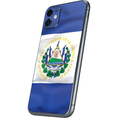 El Salvador Flag iPhone 11 Skin